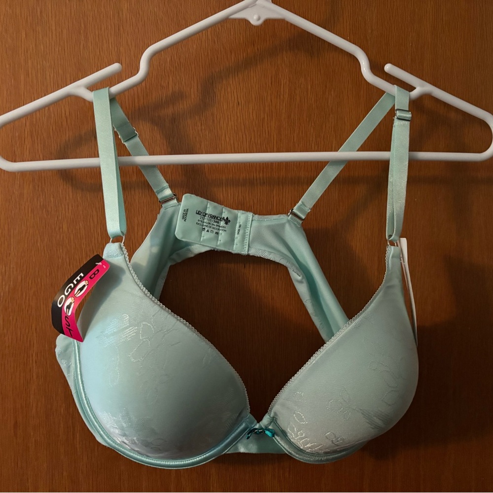 Lily of France Light Green Bra